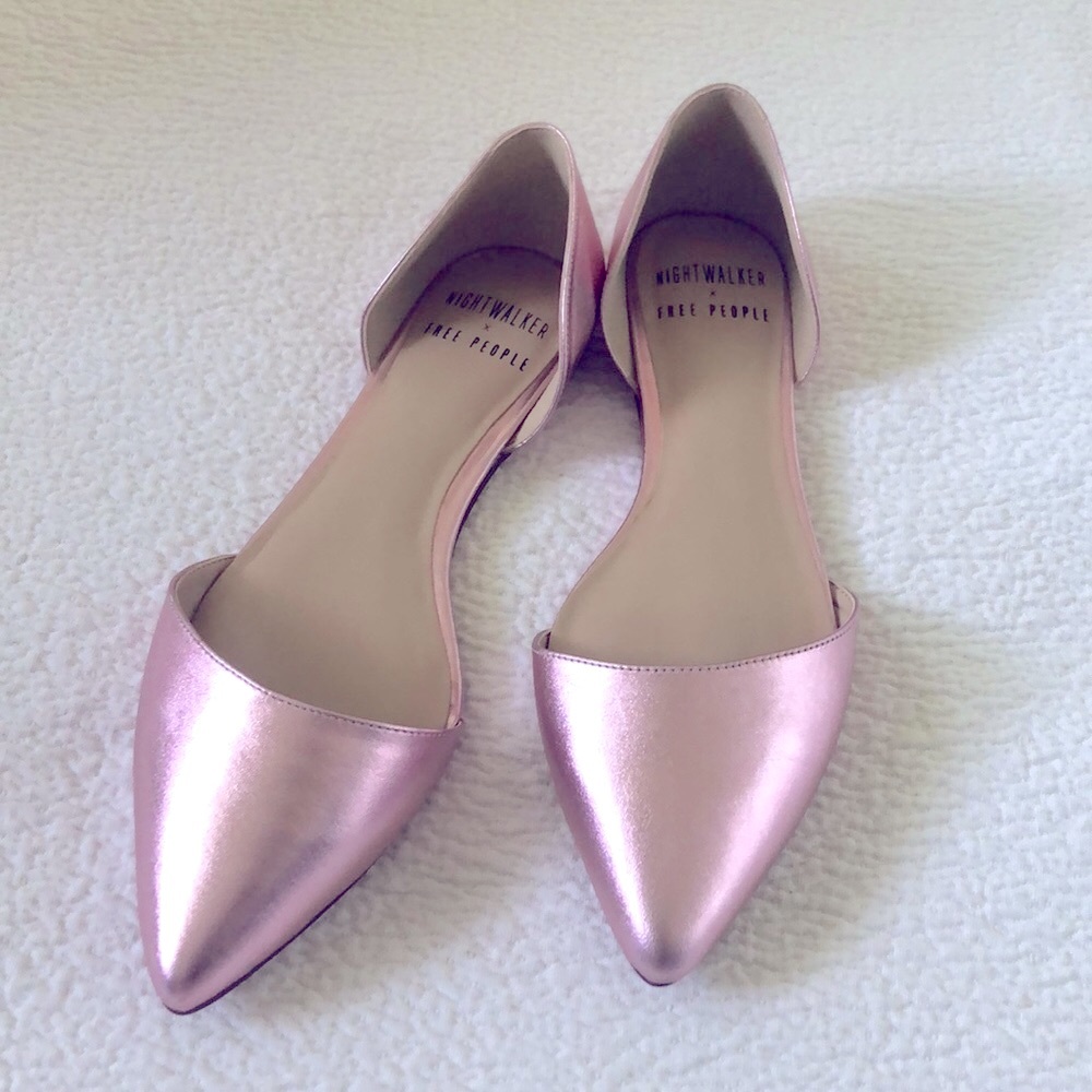 FREE PEOPLE Cloud Dancer Flat 8 - Picture 1 of 10